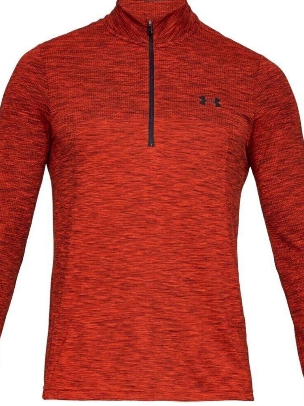 Under Armour HeatGear Threadborne Fitted L/S Pullover 1/4 Zip Shirt Men's Small